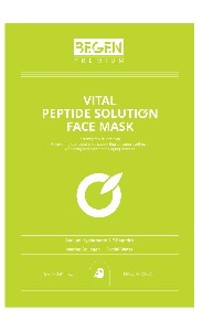 Begen Premium Vital Peptide Solution Face Mask 화사하게!